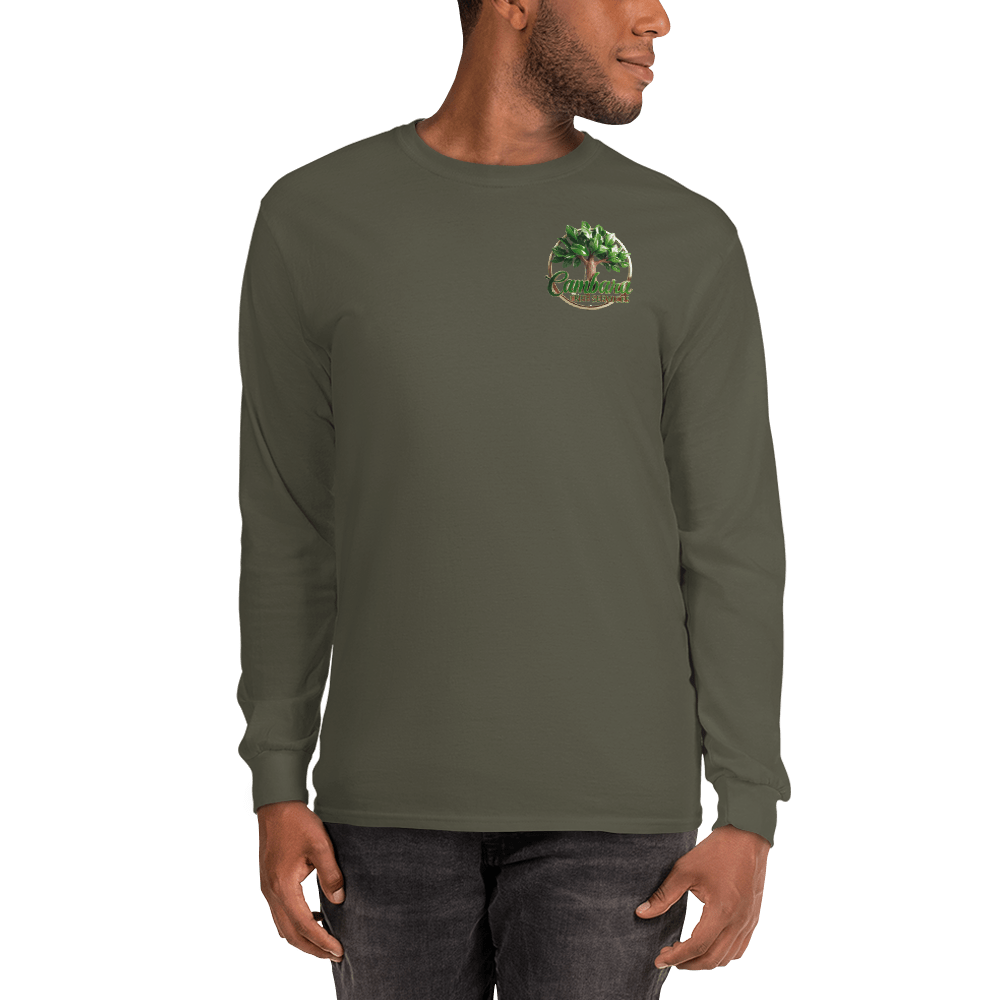 Custom Cambara Tree Services Long Sleeve Shirt ¨C Premium Cotton, Eco-Friendly Print, Durable Workwear