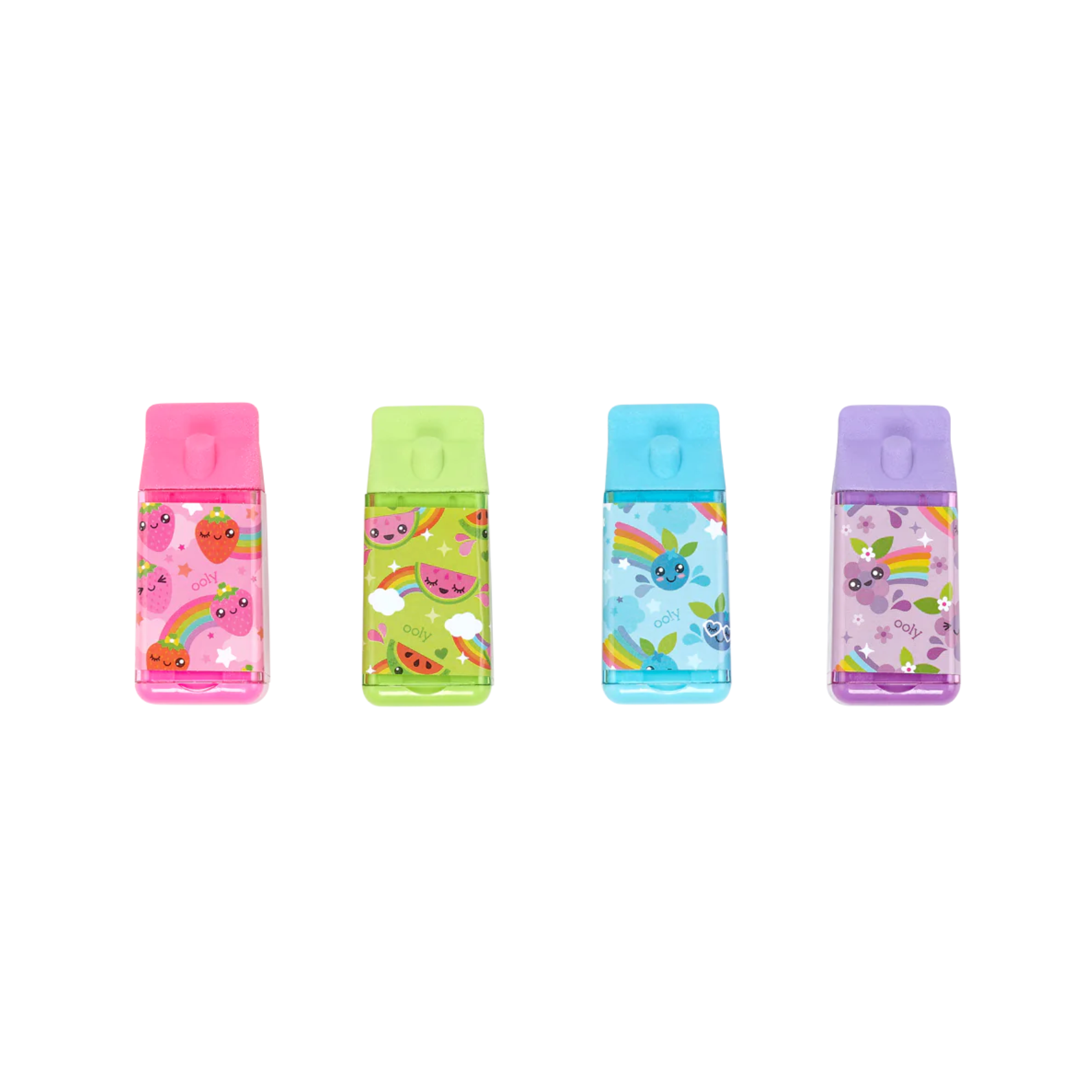 Lil¡¯ Juicy Box Scented Erasers + Sharpeners
