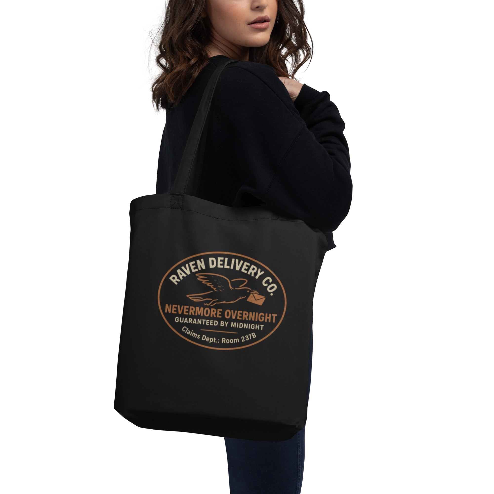 Organic Halloween Totes ¨C Raven Delivery Co.