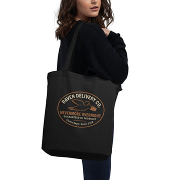 Organic Halloween Totes ¨C Raven Delivery Co.