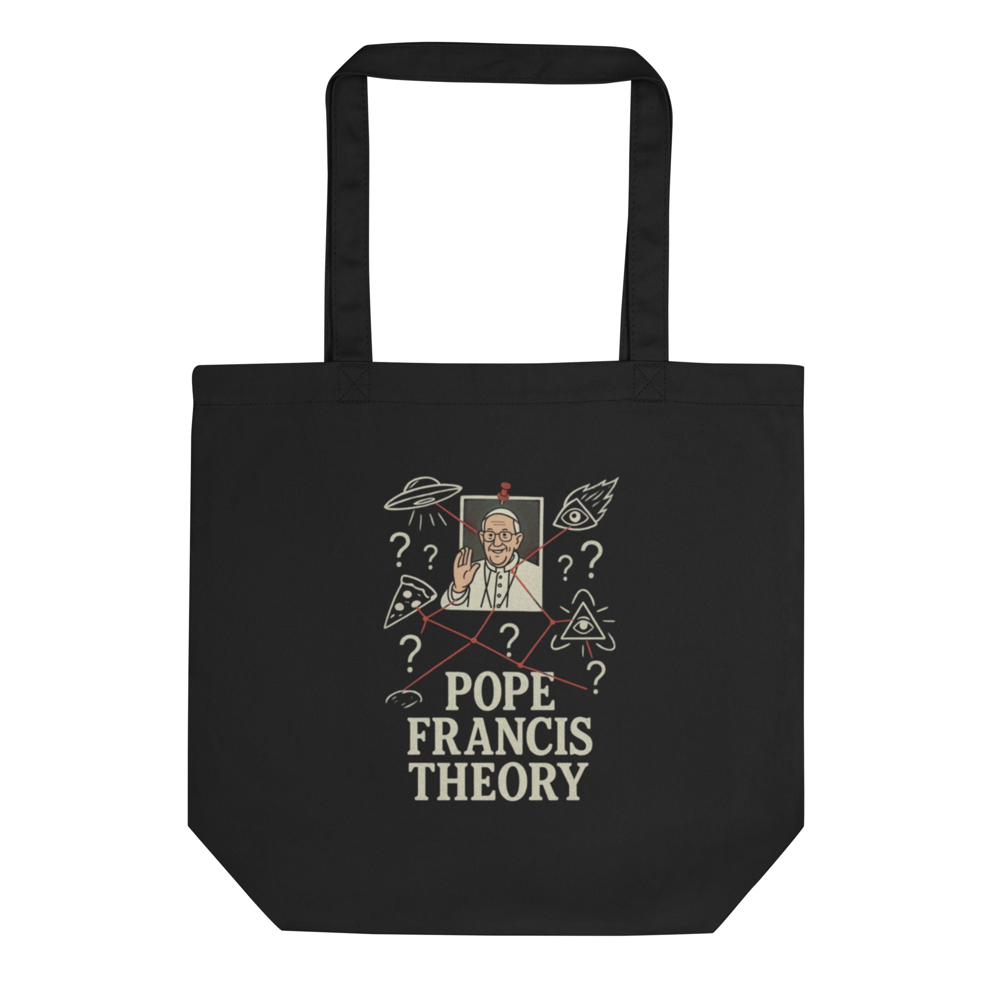 Organic Cotton Tote Pope Francis Theory