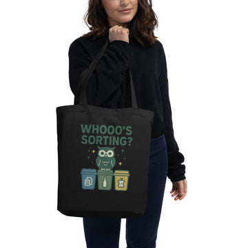 Organic Halloween Totes ¨C Whooo's Sorting