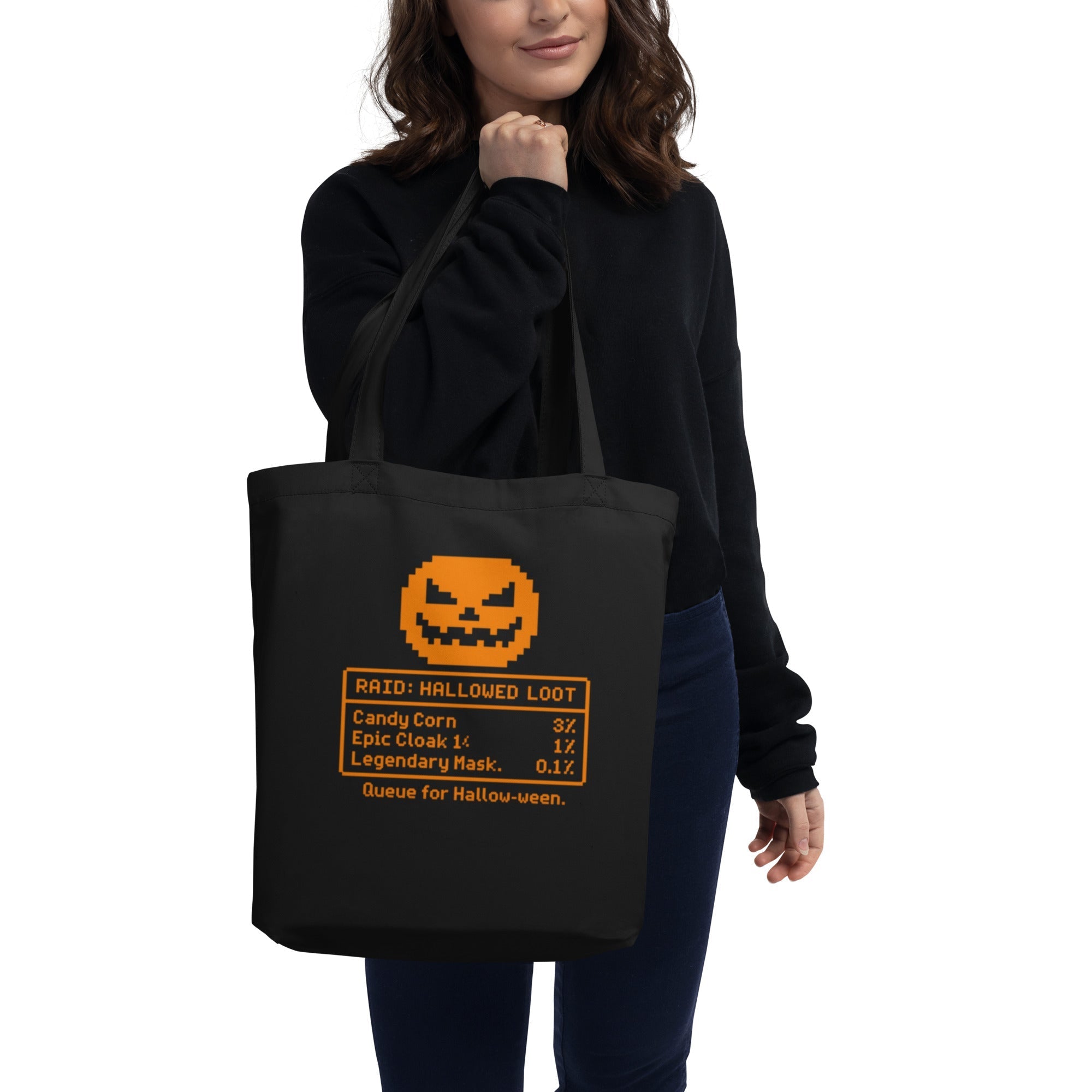 Organic Cotton Tote Bag ¨C Hallowed Loot