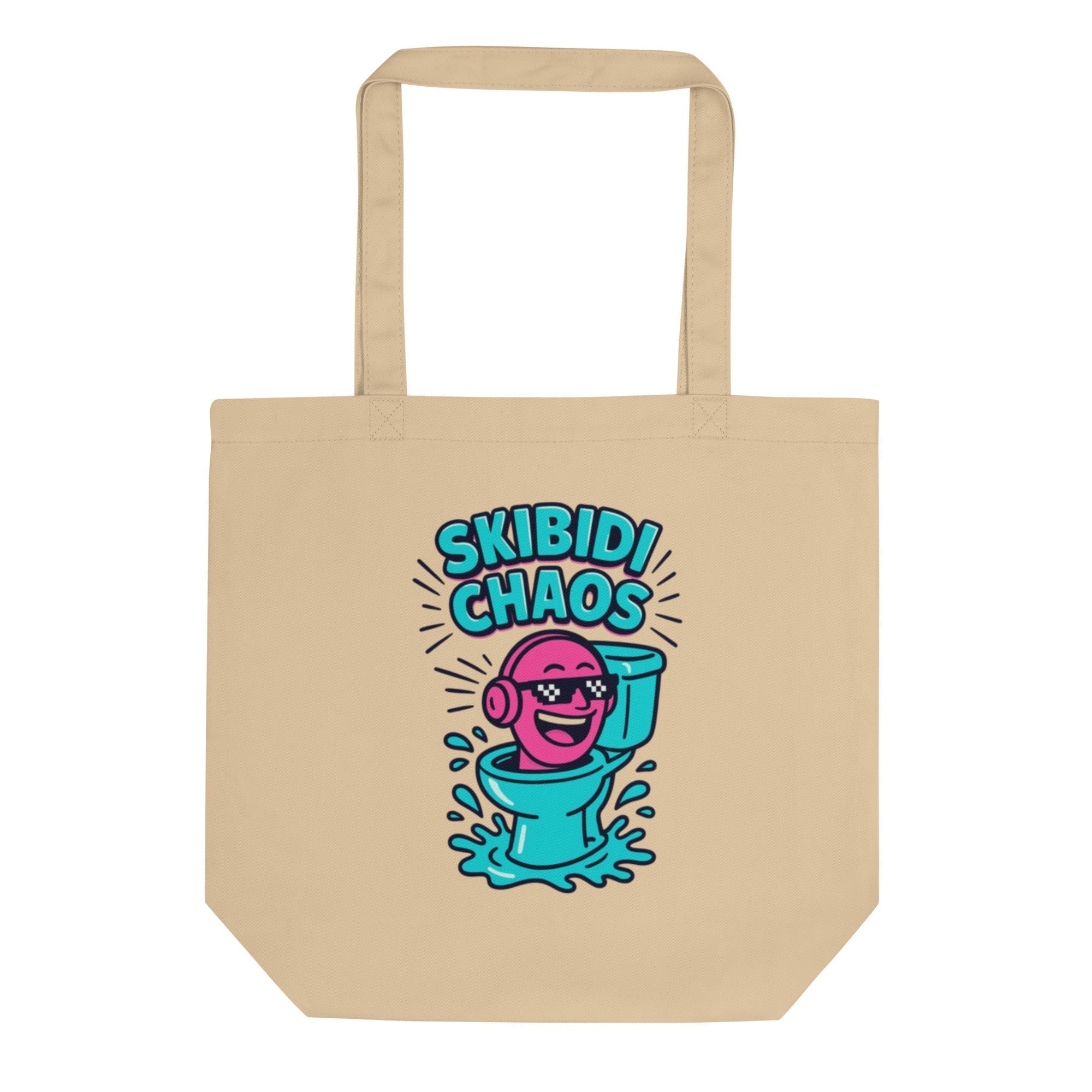 Organic Ring-Spun Meme Tee Skibidi Chaos