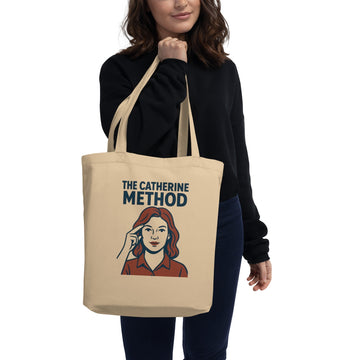 Organic Cotton Tote Catherine Method Portrait