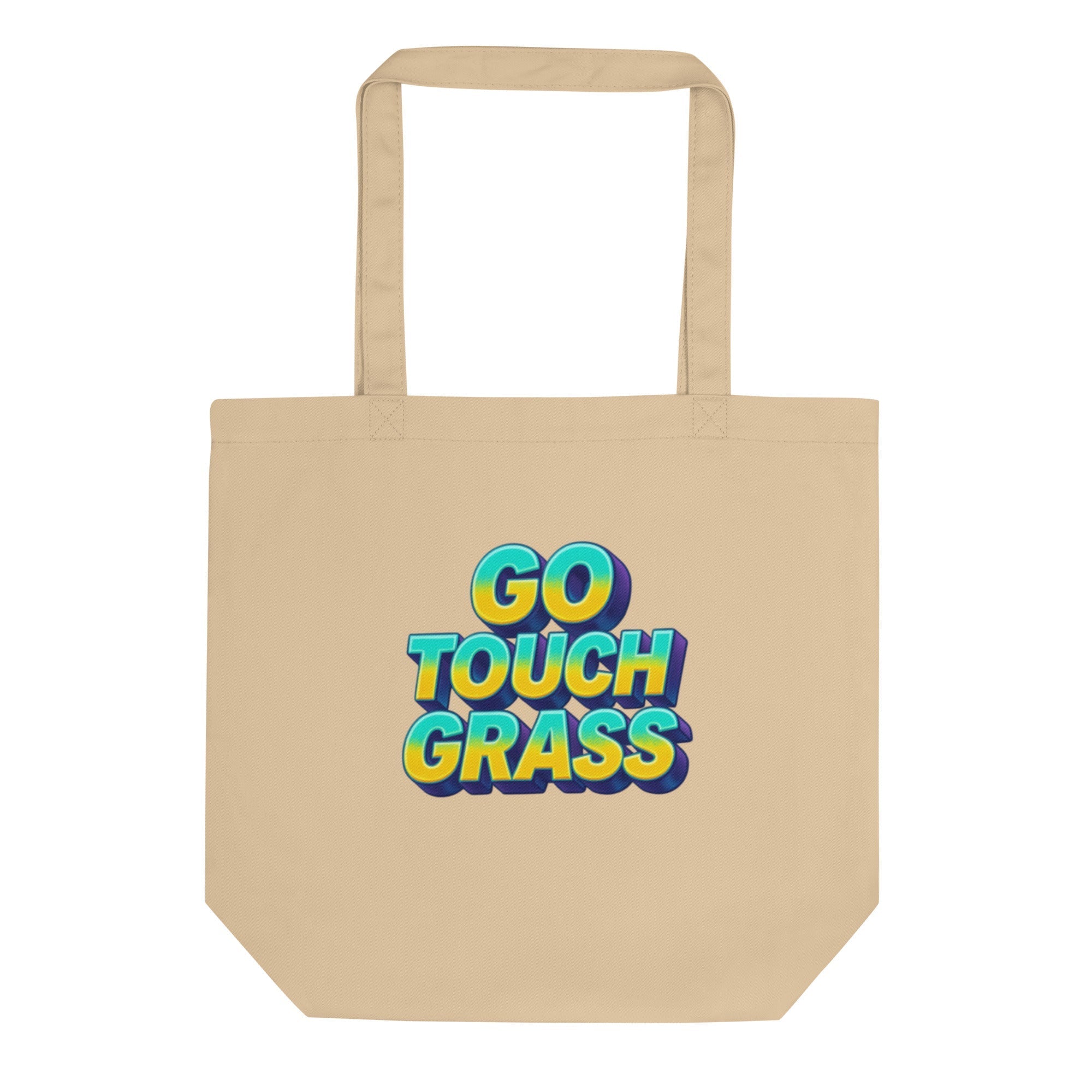 Go Touch Grass Eco Tote
