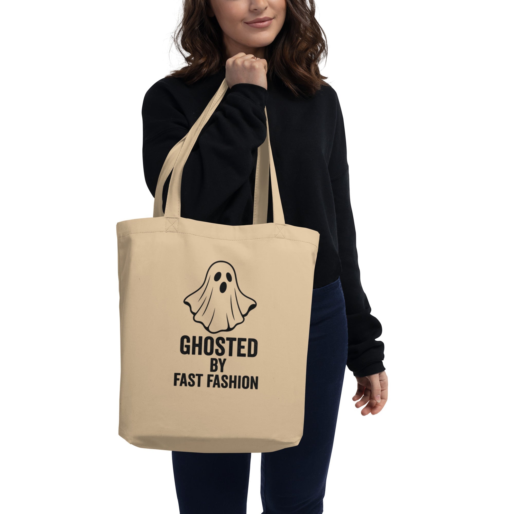 Organic Cotton Tote Bag ¨C Ghosted by Fast Fashion