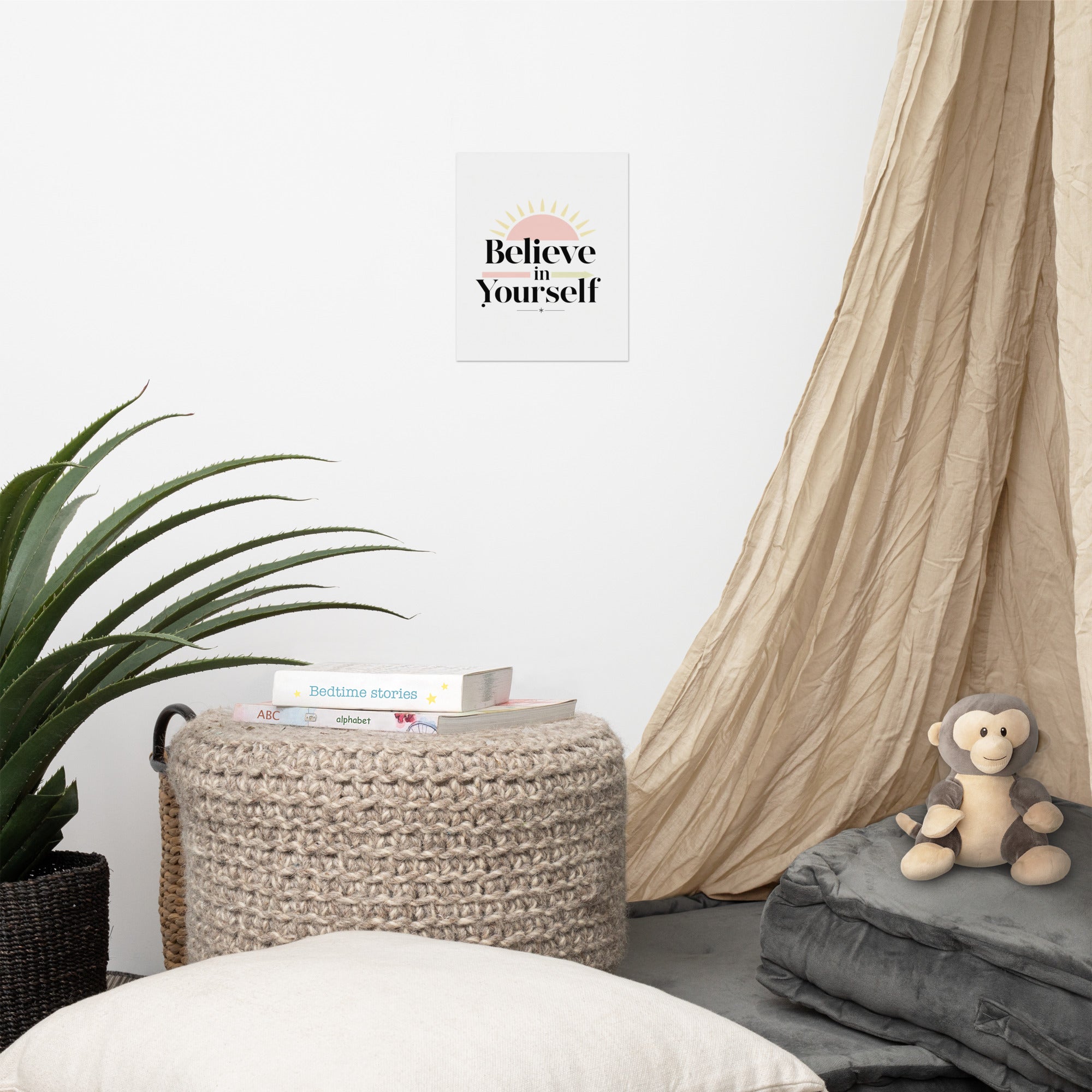 Believe in Yourself Motivational Poster with Free Shipping