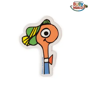 3P4 X Richard Scarry? - Lowly Worm Magnet