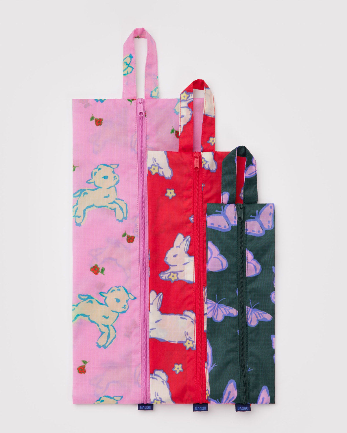3D Zip Set - Spring Animals