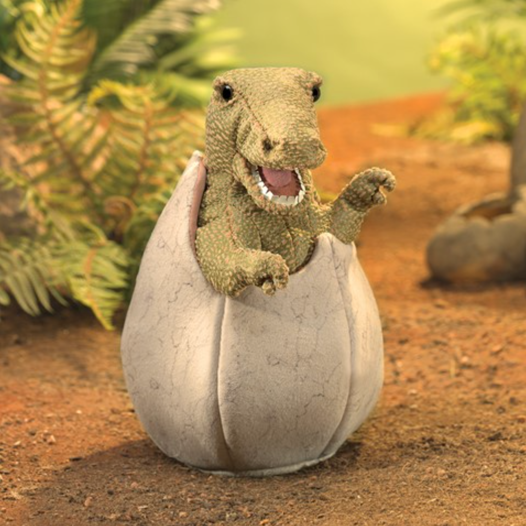 Hand Puppet - Dinosaur Egg