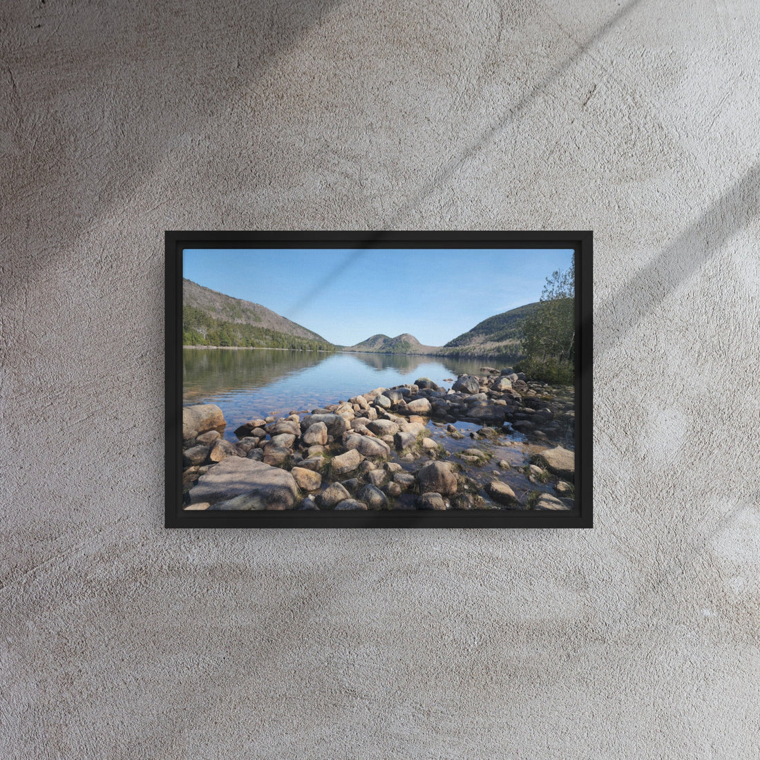 Turn Blank Walls into Stunning Views: 18x12¡± Bar Harbor Maine Framed Canvas!