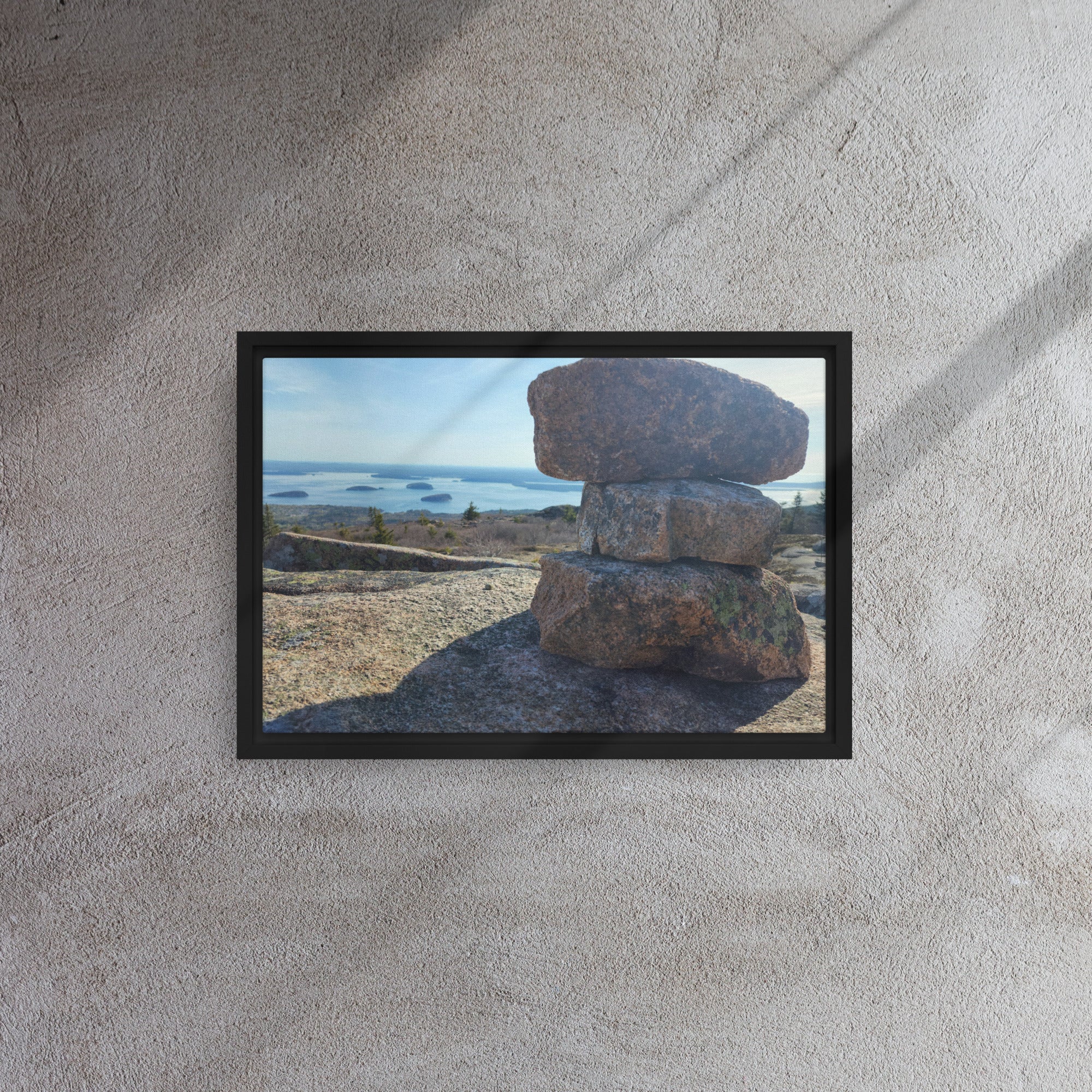 Transform Your Space with This Stunning Bar Harbor Maine Canvas ¨C A Coastal Charm Must-Have!