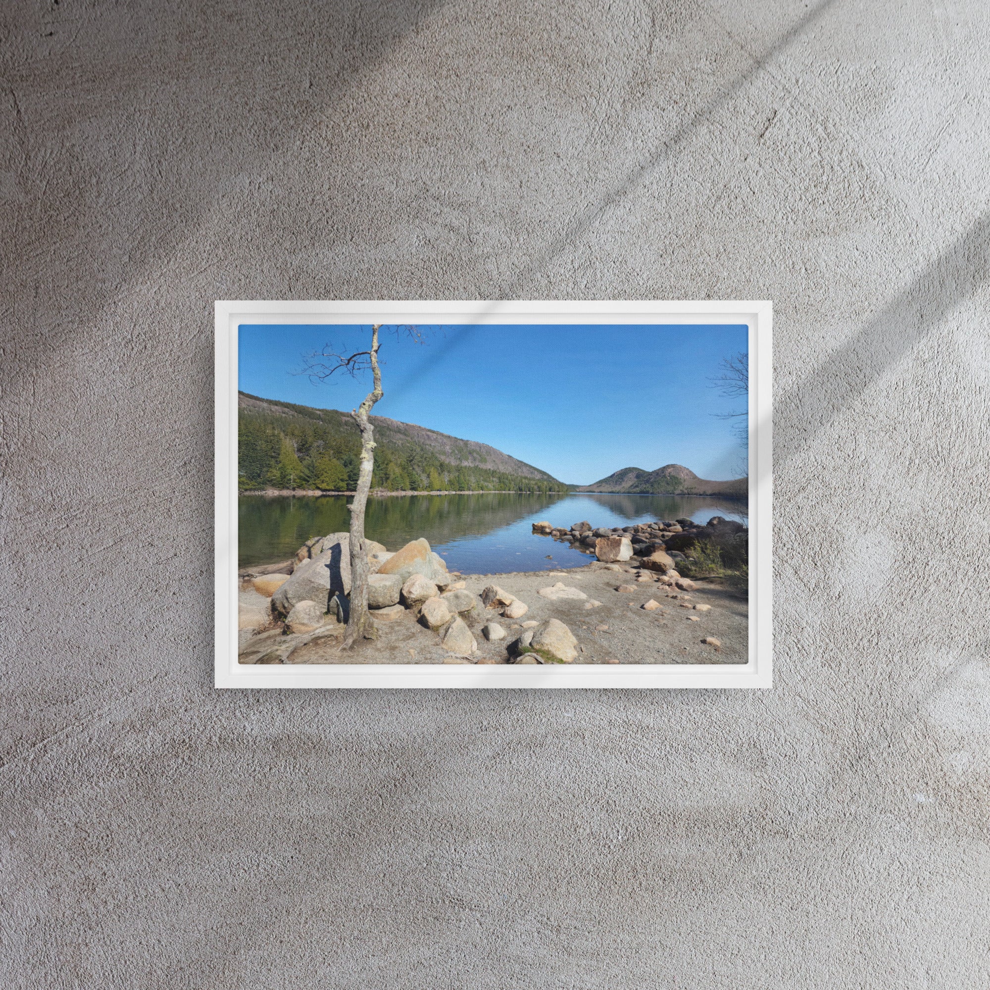 Transform Any Room with This Stunning 18x12¡± Bar Harbor Maine Framed Canvas!