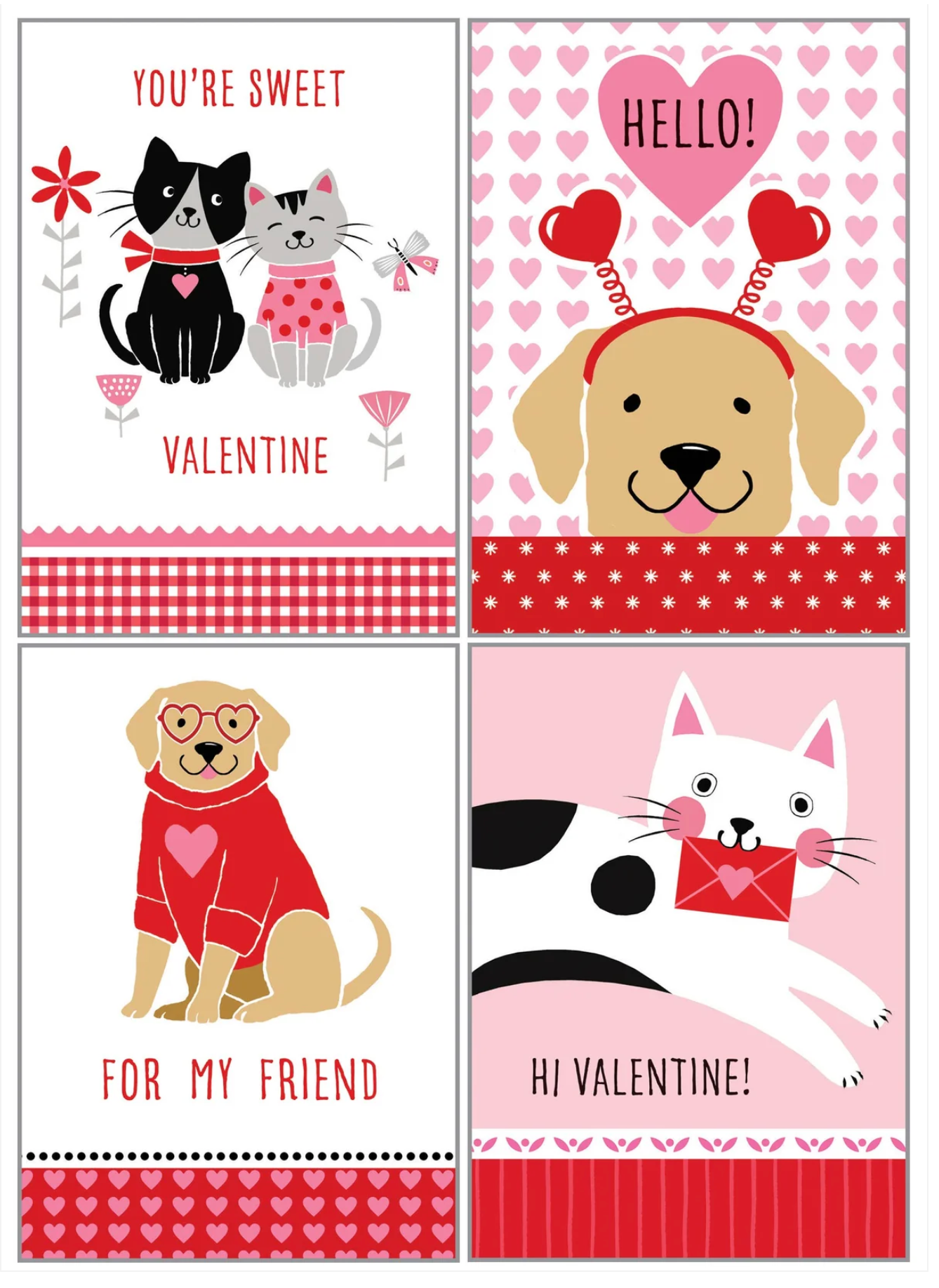 Classroom Valentine's Card Pack
