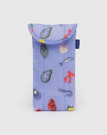 Puffy Glasses Sleeve - Sea Charms