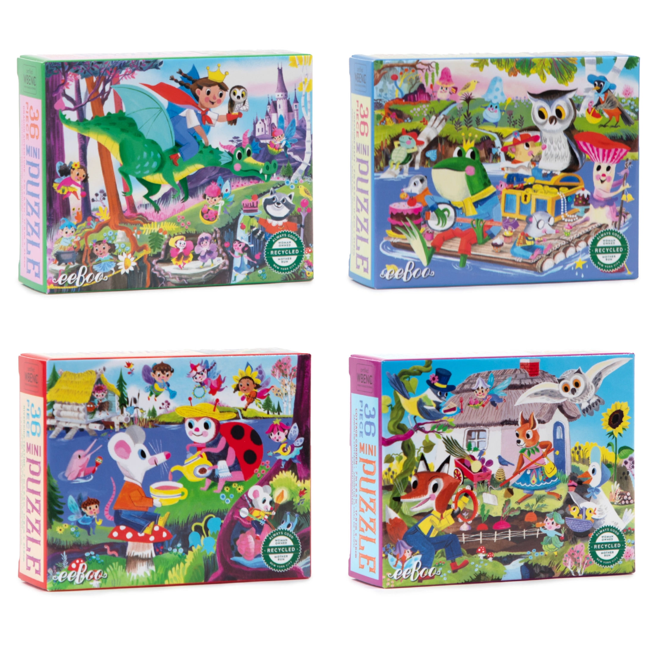 Fairies & Tales Mini Puzzle Assortment