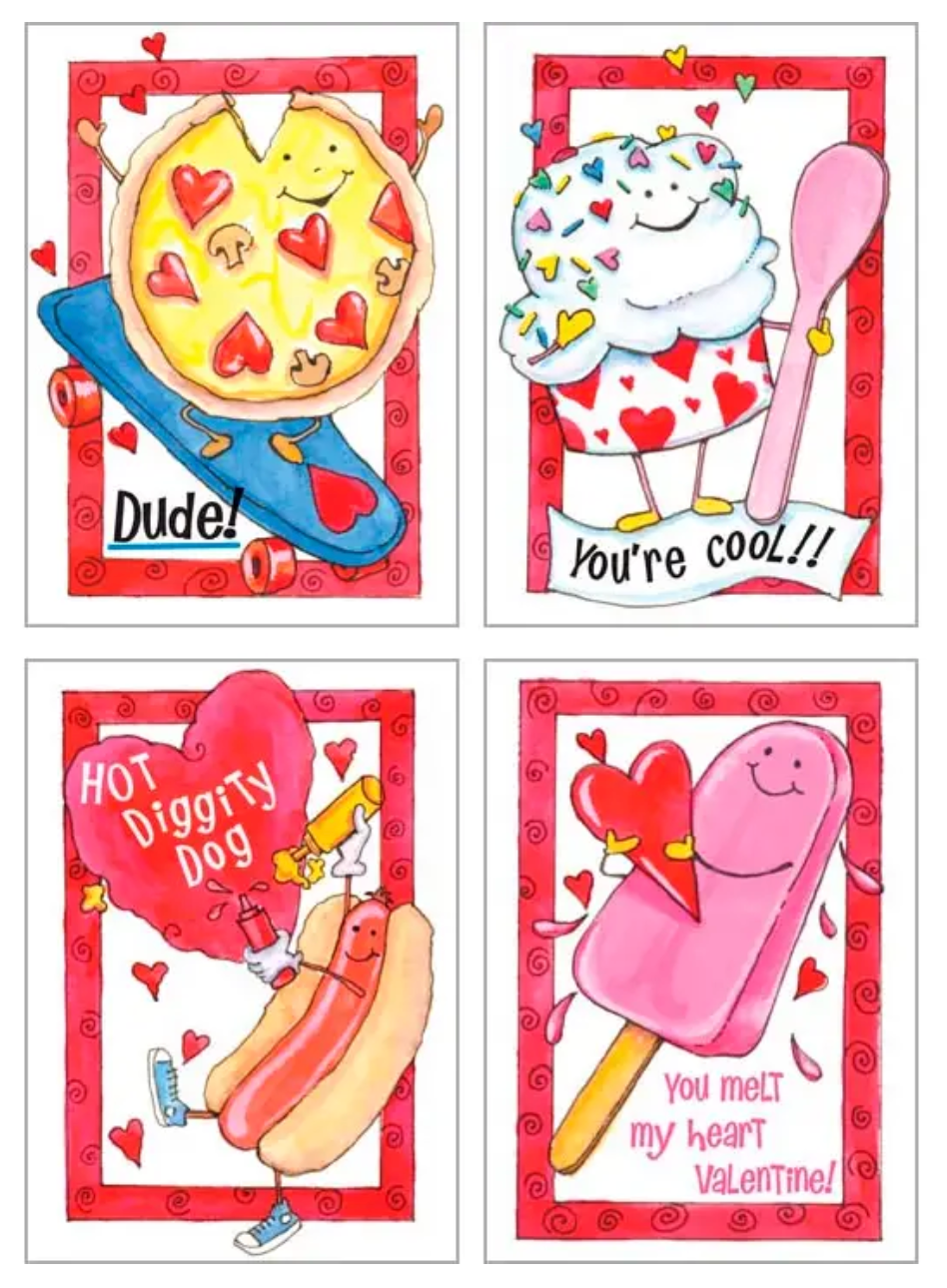 Classroom Valentine's Card Pack
