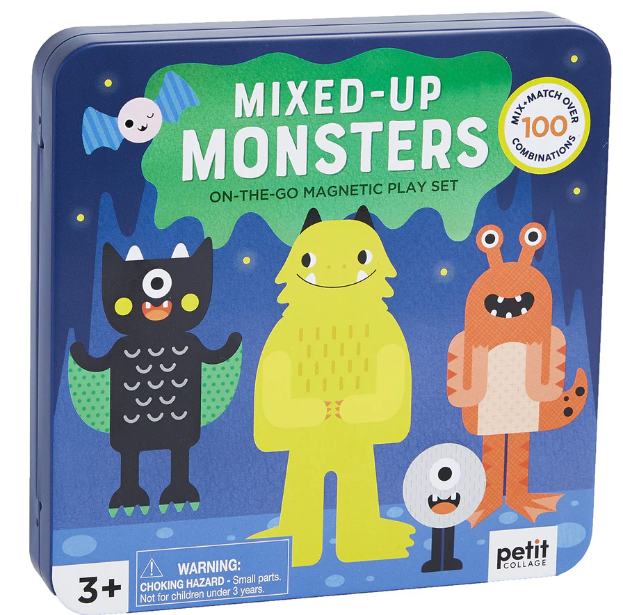 Mixed-Up Monsters On-The-Go Magnetic Play Set