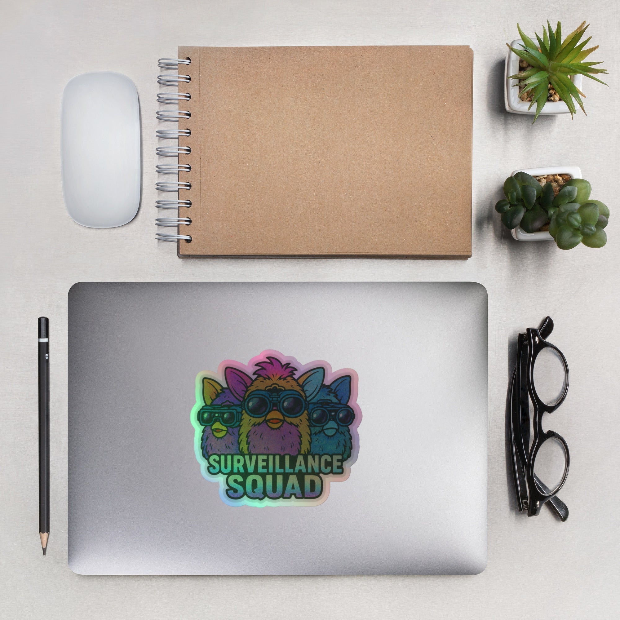 Surveillance Squad Holographic Sticker