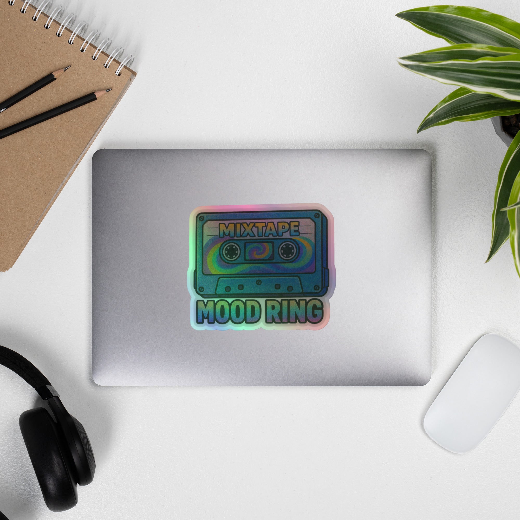 Holographic Mixtape Sticker