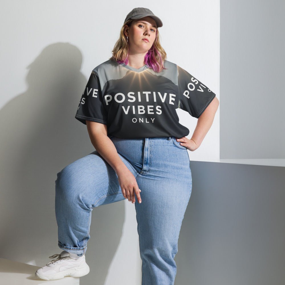 Limited Edition: Positive Vibes Only Premium Recycled Polyester Performance T-Shirt