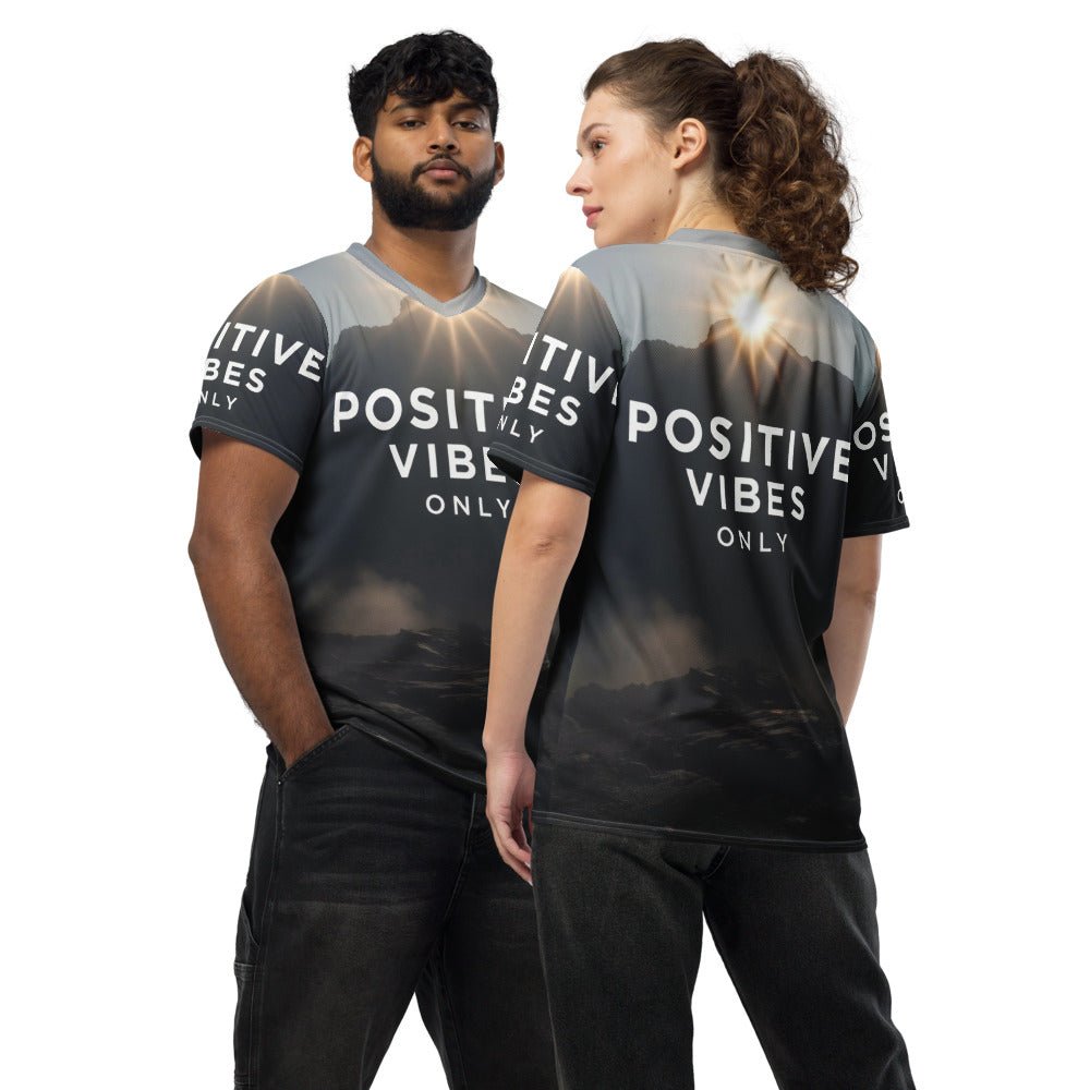 Limited Edition: Positive Vibes Only Premium Recycled Polyester Performance T-Shirt