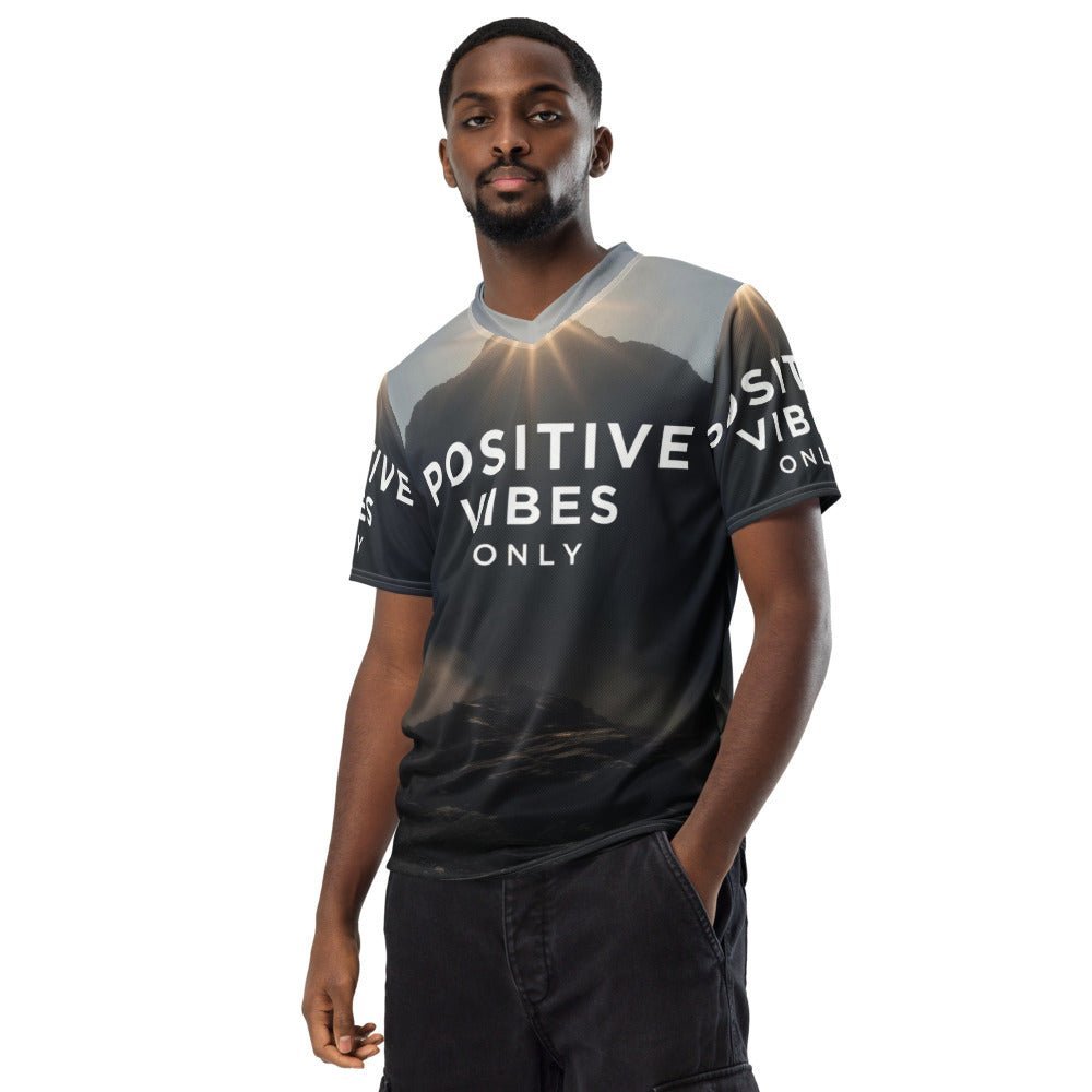 Limited Edition: Positive Vibes Only Premium Recycled Polyester Performance T-Shirt