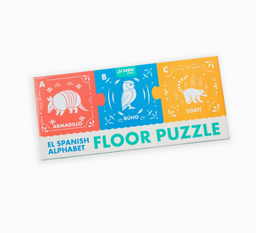 El Spanish Alphabet Jumbo Floor Puzzle: 27pc
