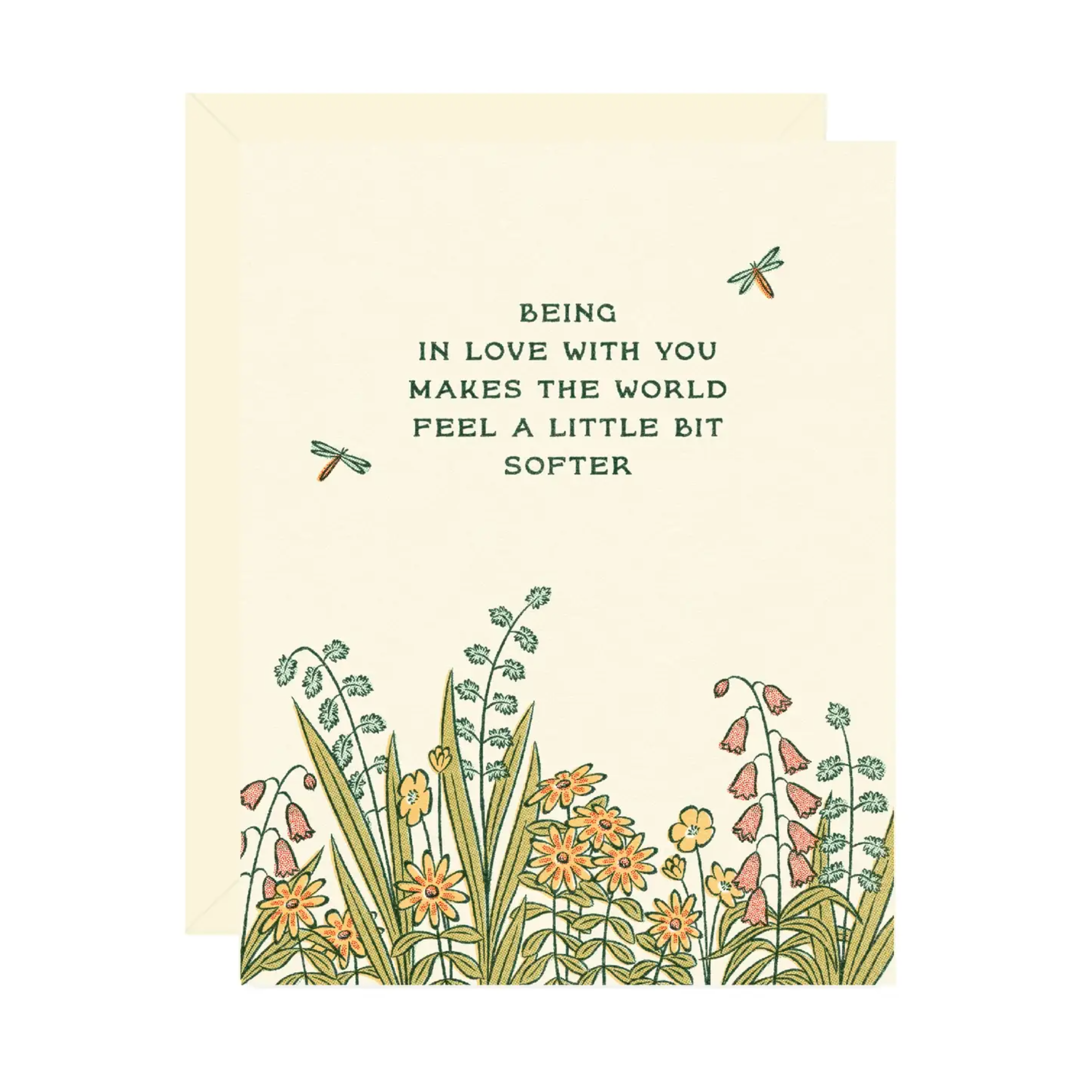 Wildflowers Love Card