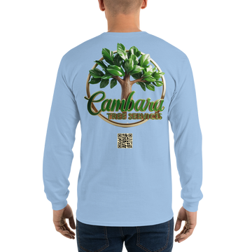 Custom Cambara Tree Services Long Sleeve Shirt ¨C Premium Cotton, Eco-Friendly Print, Durable Workwear