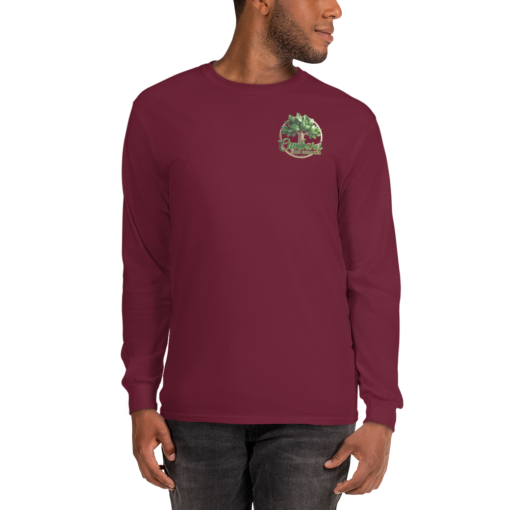 Custom Cambara Tree Services Long Sleeve Shirt ¨C Premium Cotton, Eco-Friendly Print, Durable Workwear