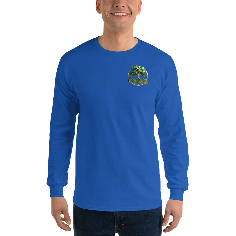 Custom Cambara Tree Services Long Sleeve Shirt ¨C Premium Cotton, Eco-Friendly Print, Durable Workwear