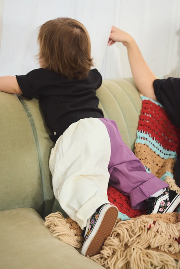 Chill & Stroll ¨C Two-Tone Cotton Pants