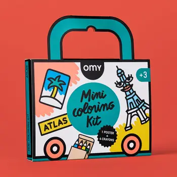 Mini Pocket Coloring - Atlas