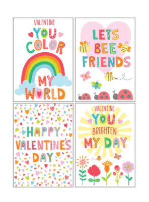 Classroom Valentine's Card Pack