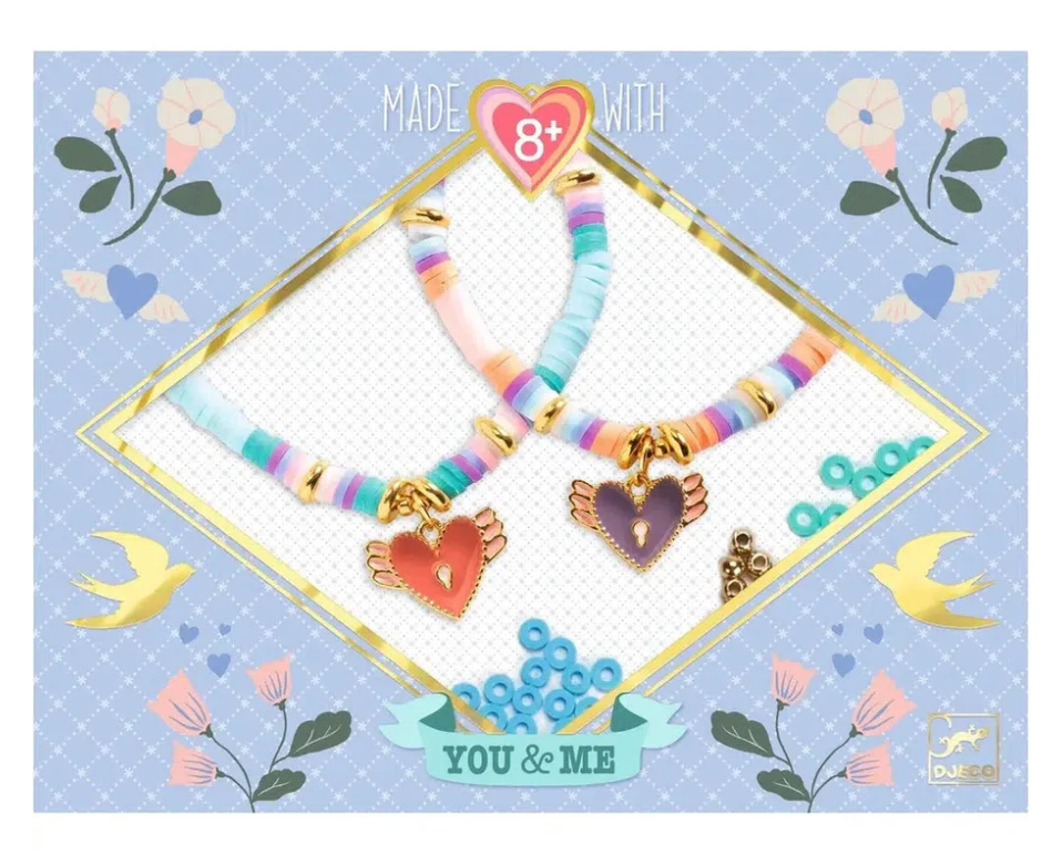 Love Bracelet Making Kit for Kids ¨C DIY Charm Jewelry Set