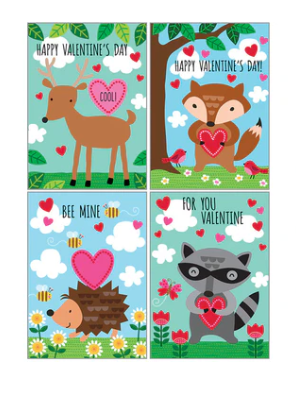 Classroom Valentine's Card Pack