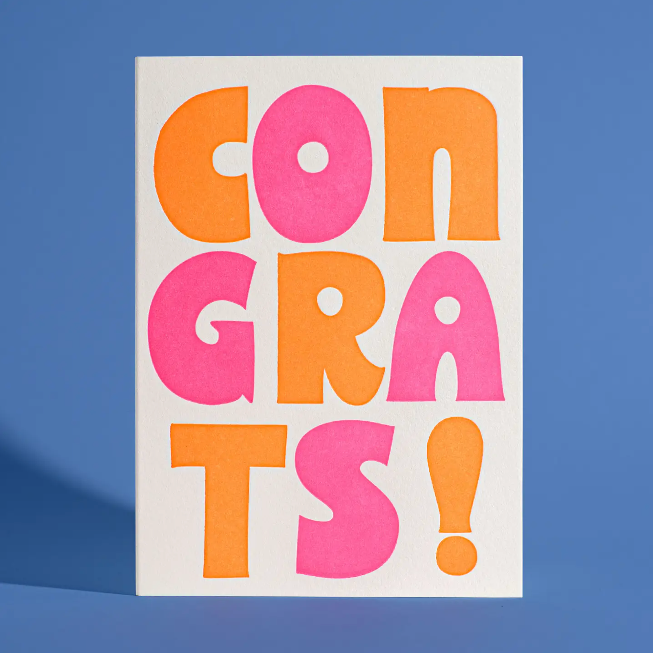 Congrats! Neon Card