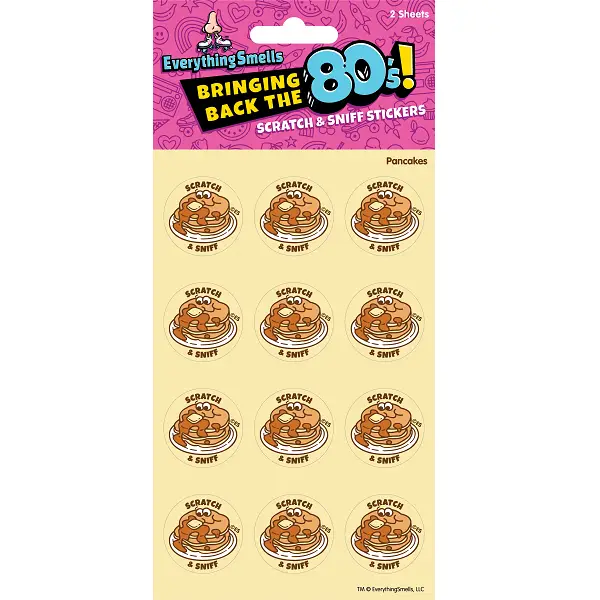 Pancakes Scratch & Sniff Stickers