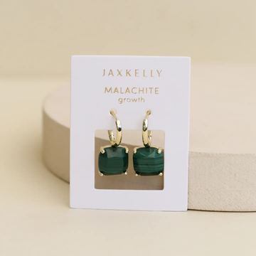 Gemstone Mini Drop - Malachite