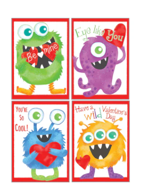 Classroom Valentine's Card Pack