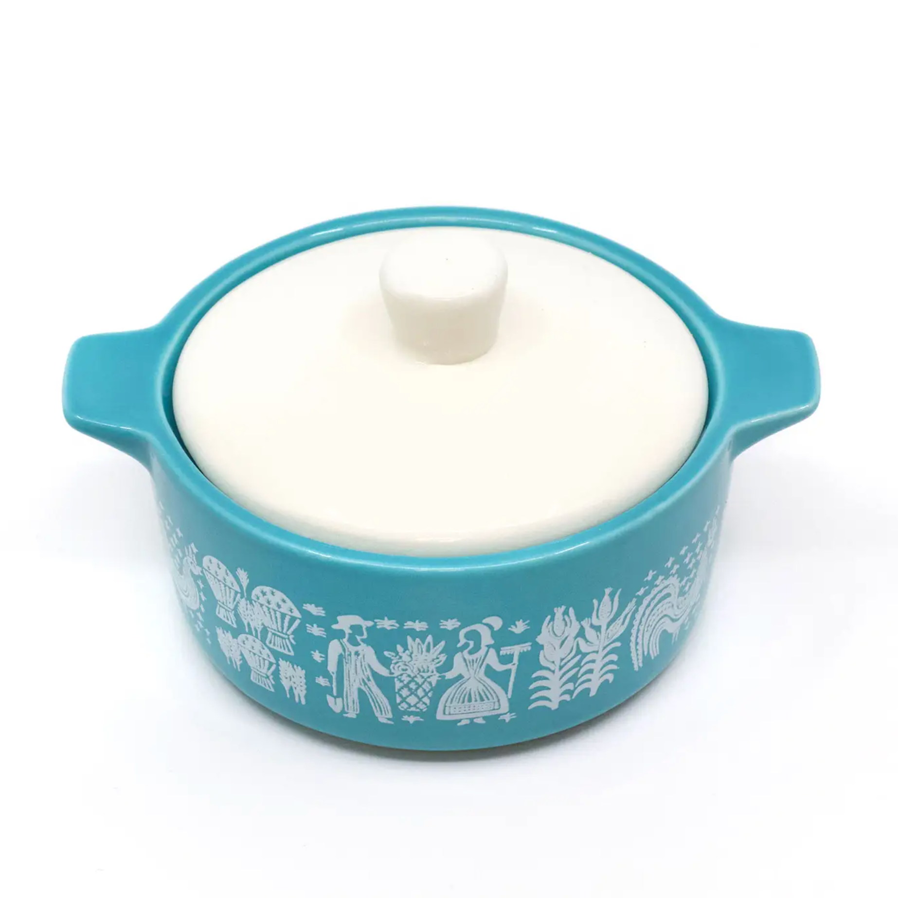 Butterprint Casserole Ceramic Trinket Box