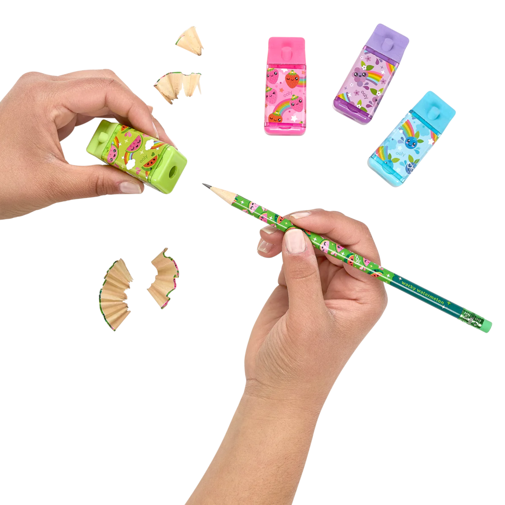 Lil¡¯ Juicy Box Scented Erasers + Sharpeners