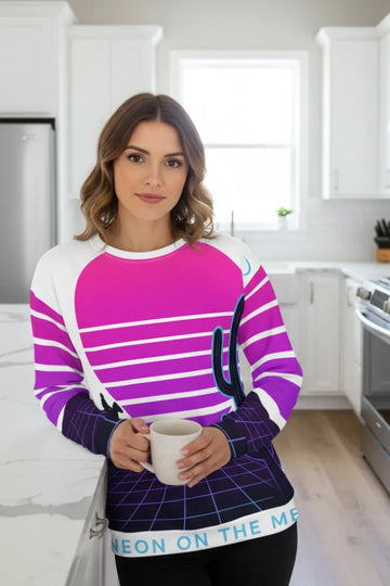 Neon On The Mesa ¨C Recycled Unisex Sweatshirt