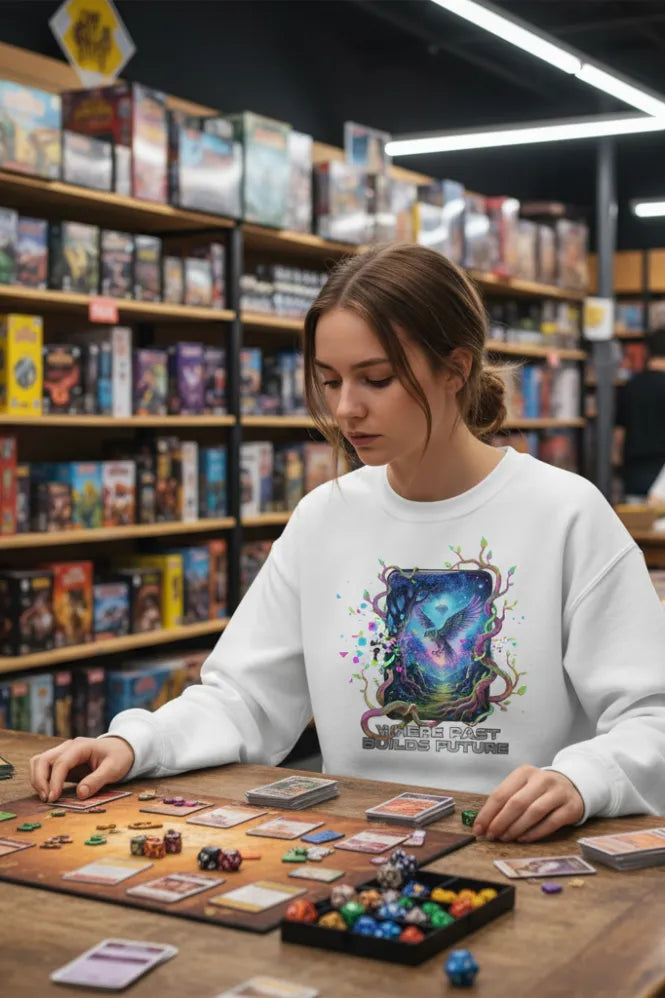 Mystic Font Organic Sweatshirt ¨C Arcane Future Edition