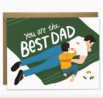 Best Dad - Father's Day Card