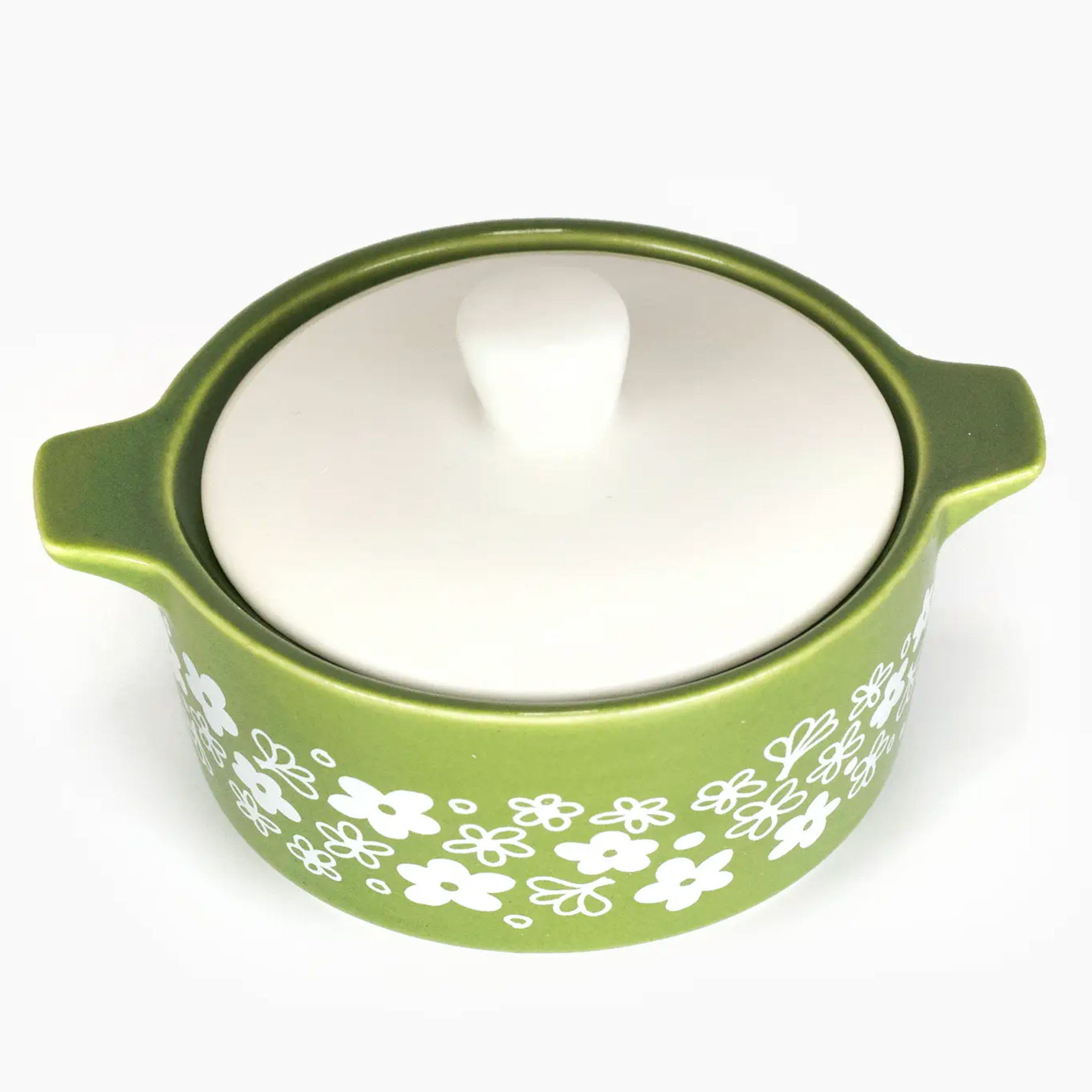 Spring Blossom Casserole Ceramic Trinket Box
