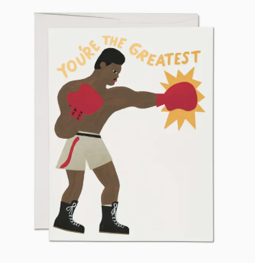 Greatest Boxer Greeting Card