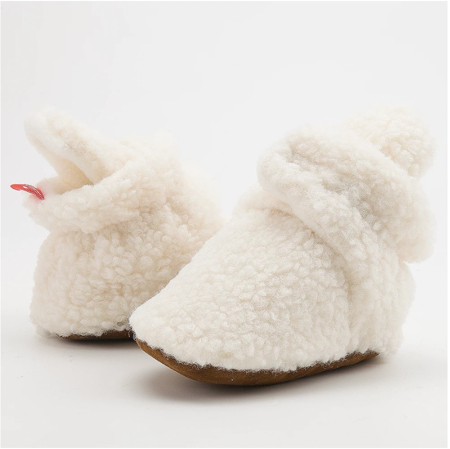 Fuzzy Baby Booties